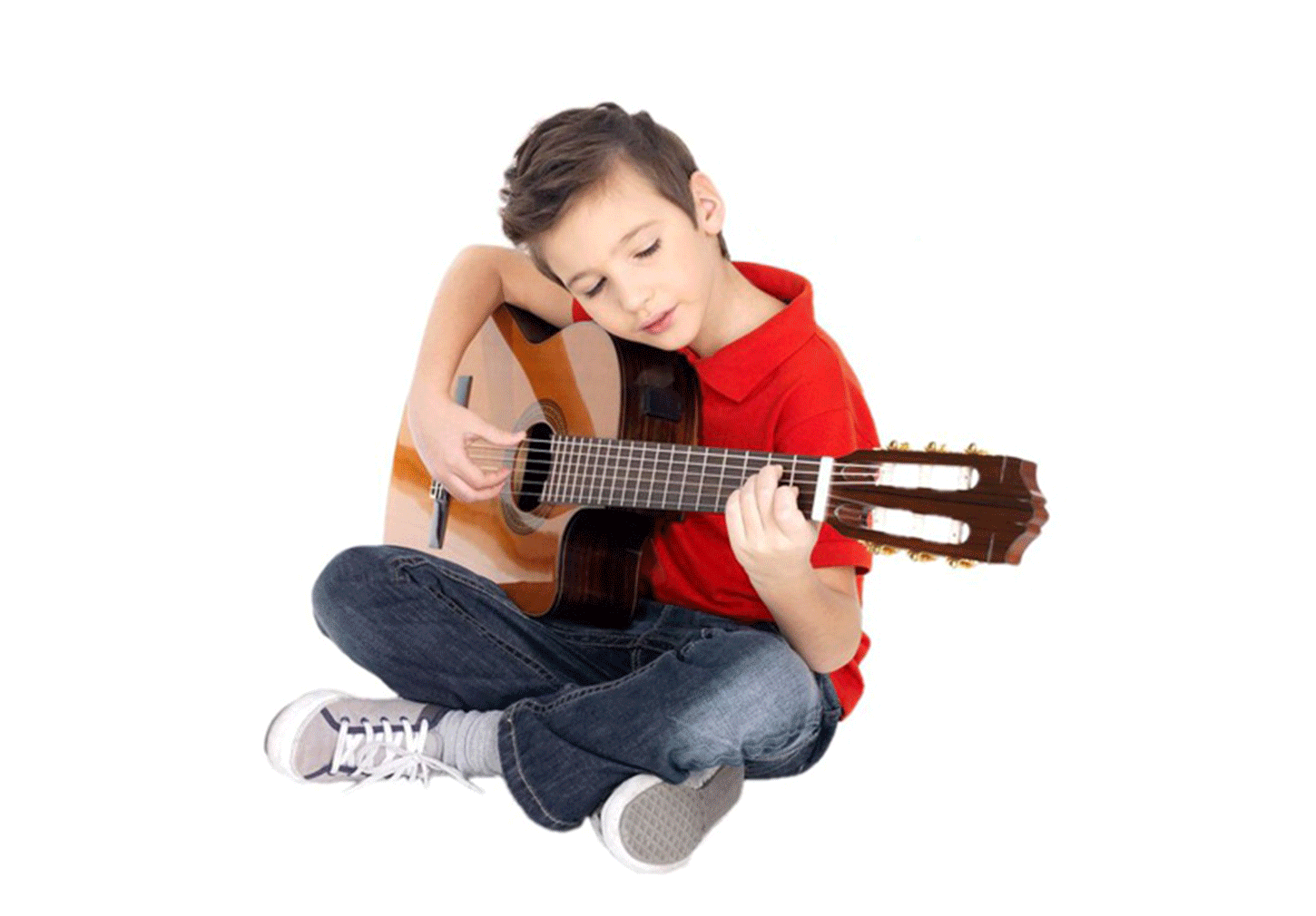 Обучение игре на гитаре для детей индивидуально